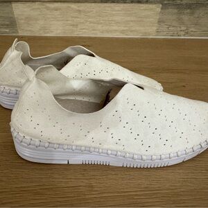 Chic White Slip-On Loafers for Women